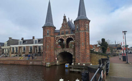 De beroemde Waterpoort van Sneek