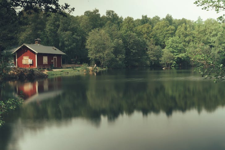 Vakantiehuis aan het water