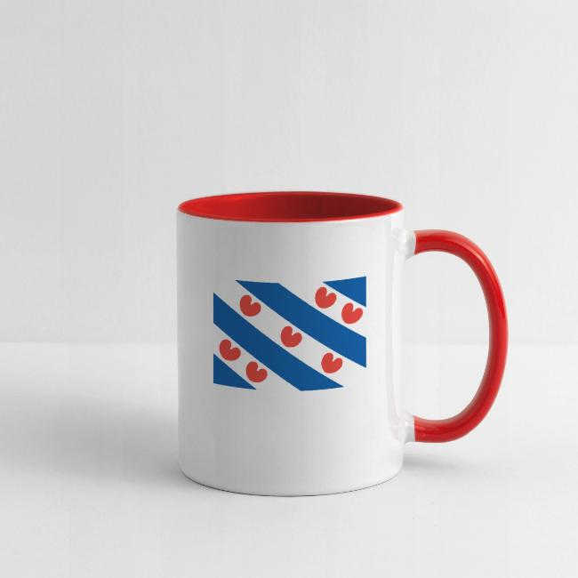 Mok met Friese vlag