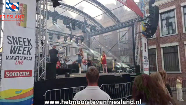 Sneekweek Muziekplein Marktstraat Sneek Sneekweek Muziekplein Marktstraat Sneek
